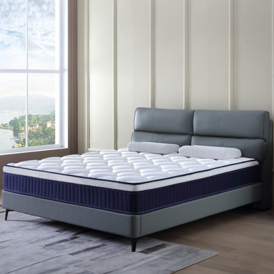 10 Inch Medium Firm Hybrid Mattress in a Box, Pocket Spring with CertiPUR-US Certified Foam, Individual Pocket Coil & Memory Foam