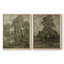 «Vintage Landscape XXVIII», impression numérique sur toile - ensemble de 2-1005133952-1005133958