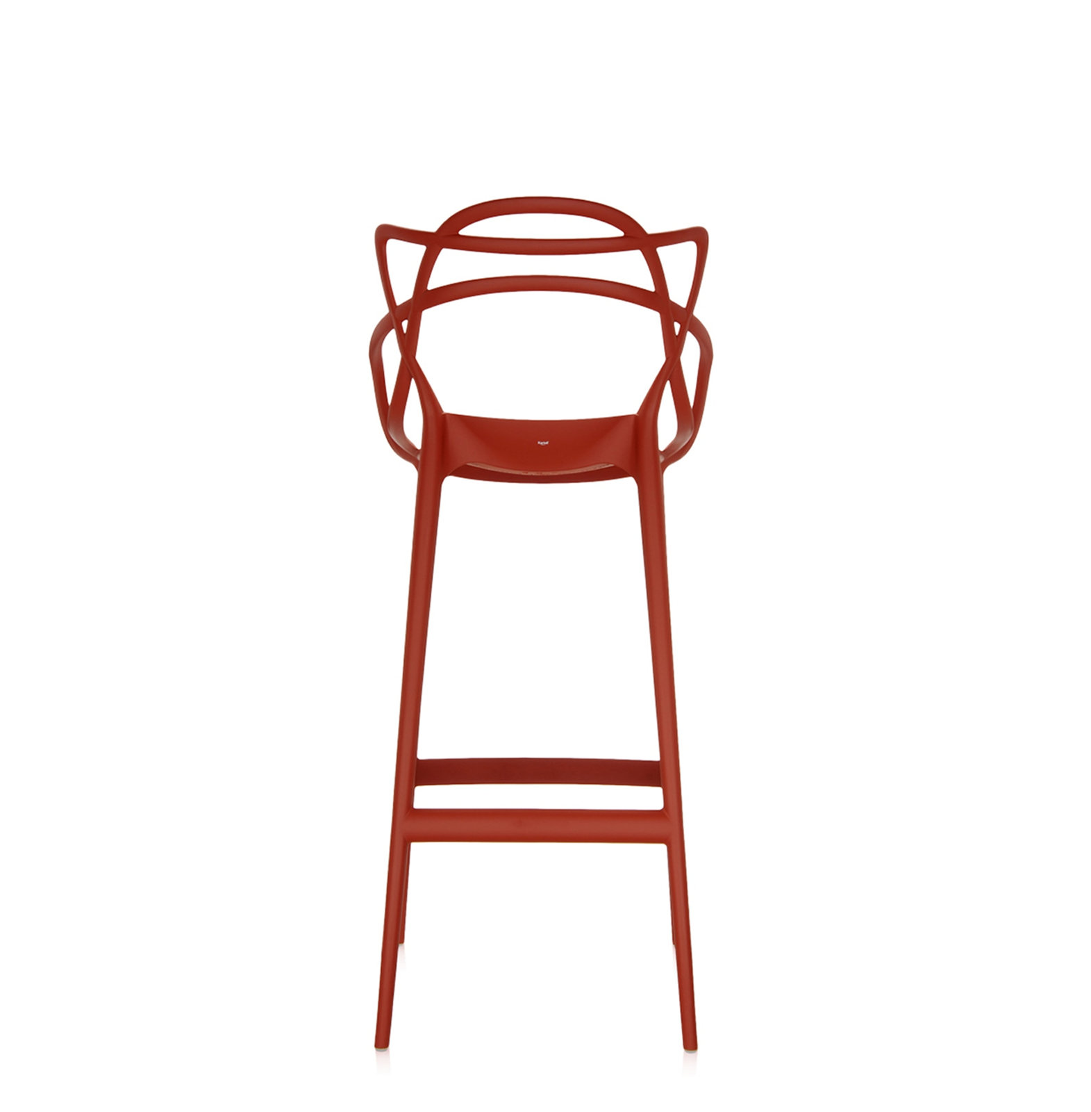 Masters Outdoor Bar Stool, Rust Orange, Bar