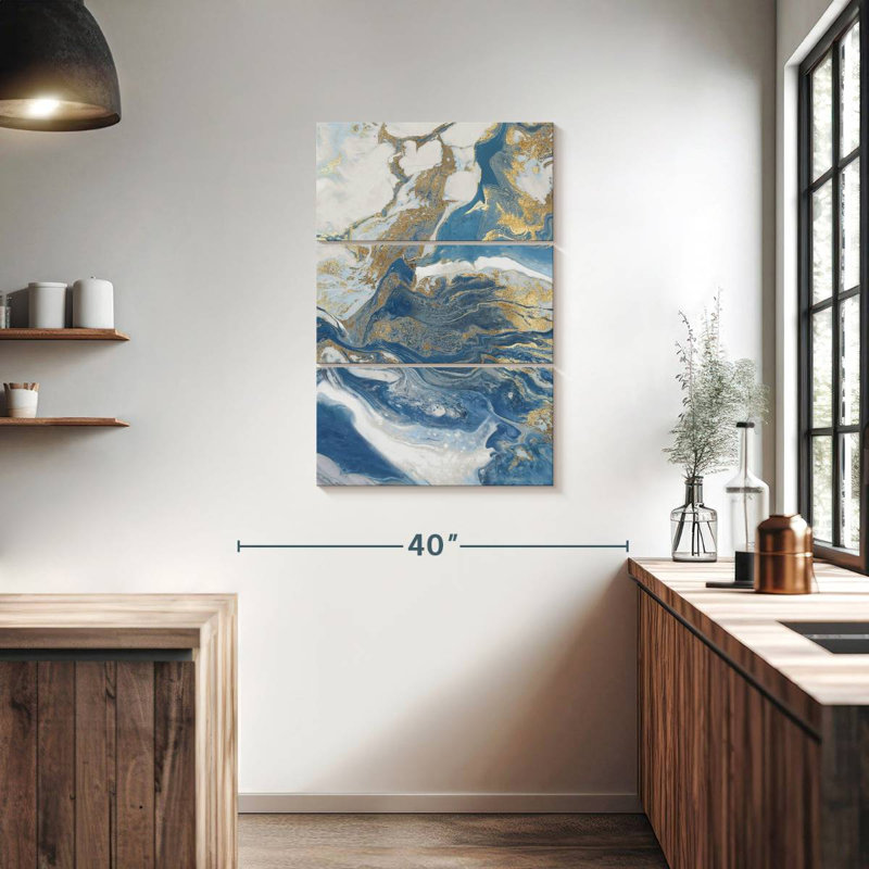 Avery Fluid Memories II, 38" H x 24" W