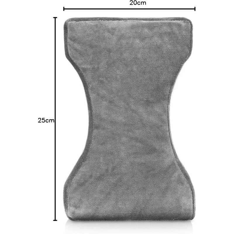  Grey Memory Foam Leg Pillow Orthopaedic Contour Leg Pillow Orthopaedic Reduce Pain Back Hips Knee Support Cushion