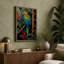 Macaw in Paradise Tropical - Wrapped Canvas-1940861811-1940861801