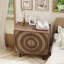Armoire de rangement en bois à 2 portes Irida Farmhouse