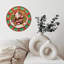 Père Noël-livre-cadeaux-horloge
