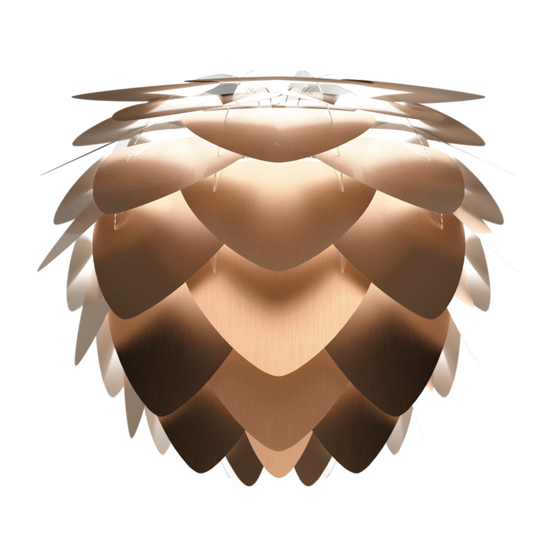 Aluvia 1 - Light Novelty Pendant, H 18,90 po x l 23,20 po, Bronze brossé