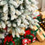 Sapin de Noël avec lumières Johvan-2141860130