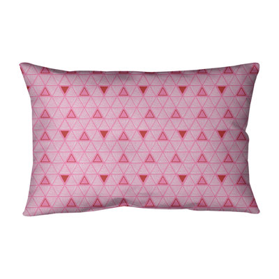 Coussin lombaire géométrique