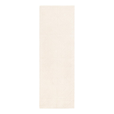 Cyndle Hand-Tufted Wool Geometric Area Rug