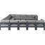 Canapé modulaire d'extérieur en forme de U avec coussins Lysandros-61209835-61209834