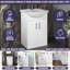 Seza 55 mm Freestanding Single Vanity with Euro Ceramic Basin