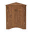 Armoire de rangement triangulaire pour salle de bain avec tablettes réglables, armoire de plancher autoportante-185121715