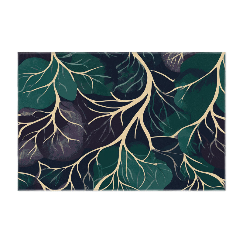 Moonlit Grove Indoor And Outdoor Area Rug, Rectangle 8' x 10'