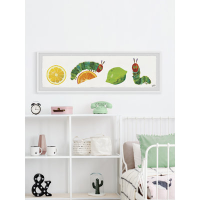Katharine Citrus Caterpillar Framed Print