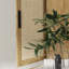 Armoire de rangement en rotin 64 po avec tablette réglable