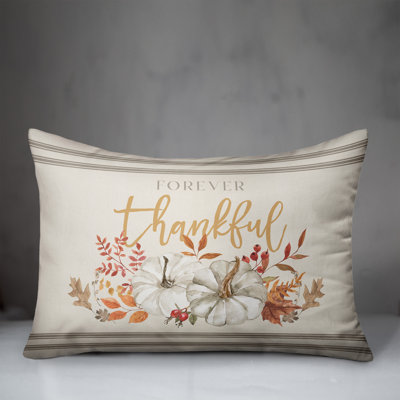 Forever Thankful Lumbar Pillow