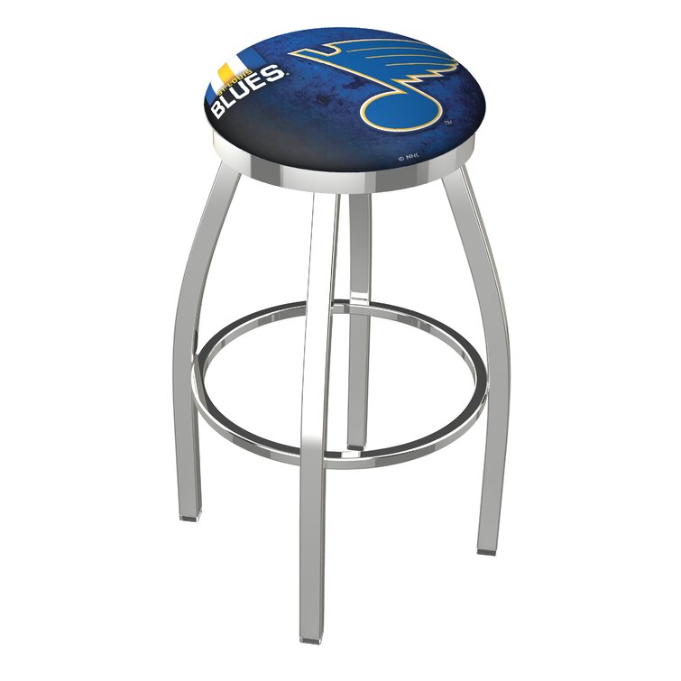 NHL Chrome Pub Table - Watermark - St. Louis Blues