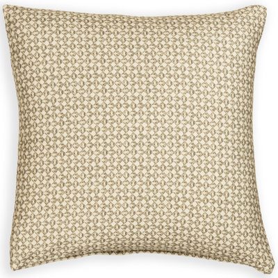 Coussin décoratif en osier 20 po The Basket House