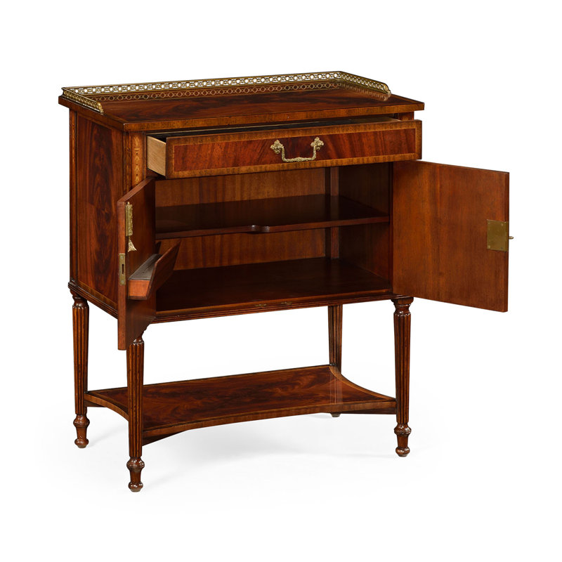 Buckingham 30'' W Nightstand, Medium Antique Mahogany