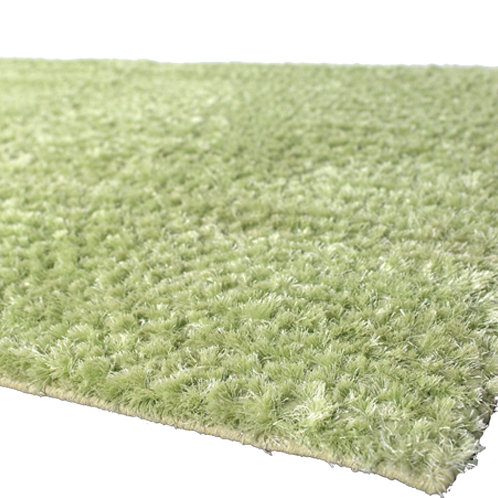 Strata White Area Rug, Green, Rectangle 9' x 13'