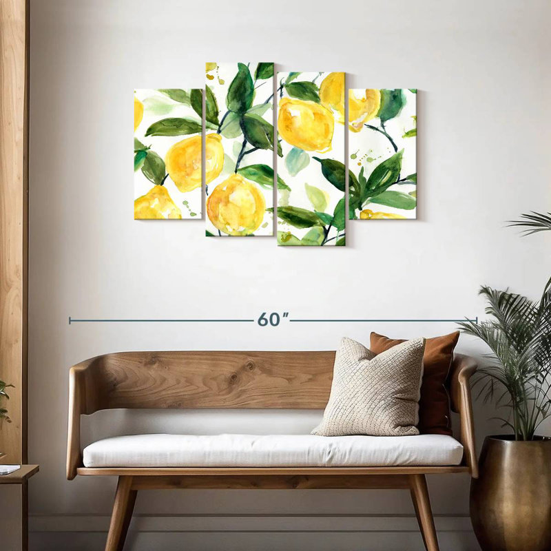 Yarlin Lemony Branches, 27" H x 43" W
