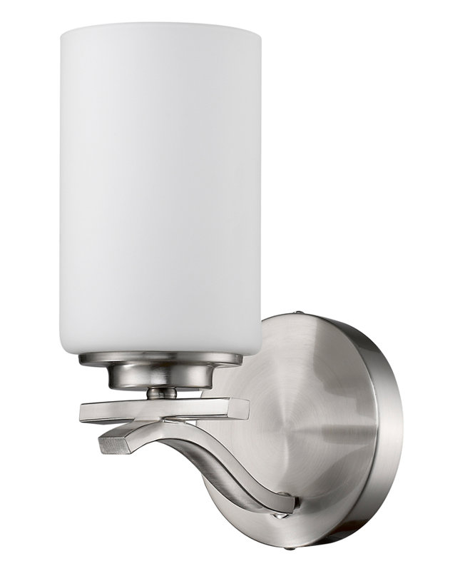 Mcgann Dimmable Vanity Light, Satin Nickel