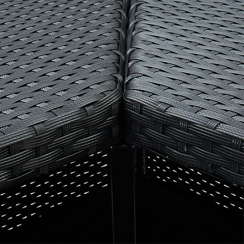 Table de bar Schubert, Noir
