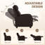 Fauteuil inclinable de 24,5 po de largeur avec siège confortable Mcghee-1297294929