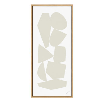 Constructed III by Statement Goods Framed Canvas Wall Art Print