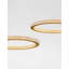 1 - Light Antique Gold LED Crystal Pendant-1853893097