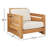 Baela Teak Patio Chair with Cushions