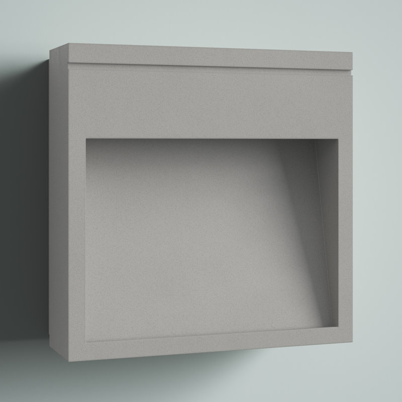 Dale LED Wall Light, Silver