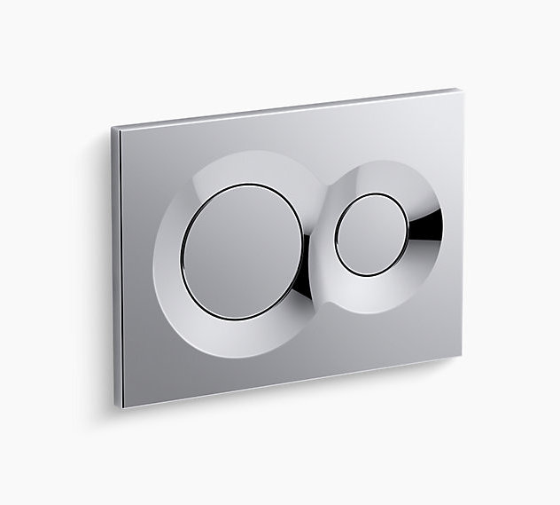 Lynk Flush Actuator Plate, Polished Chrome