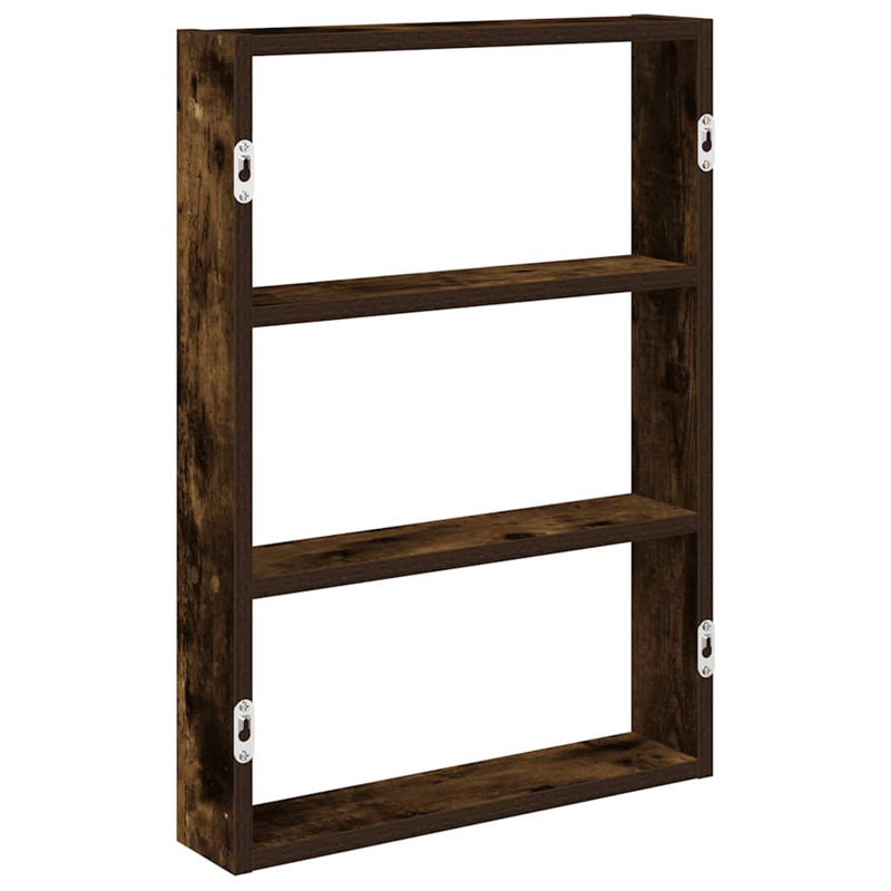 30-9 Wall Mounted Shelf, Smoked oak
