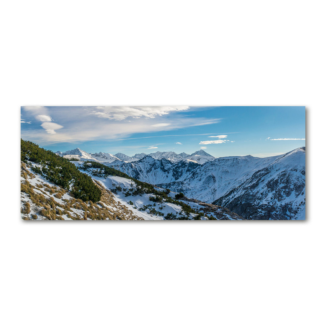 Die Krone der Tatra - Ungerahmte Fotografie auf Leinwand