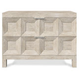 Prado 2 - Drawer Solid Wood Nightstand 