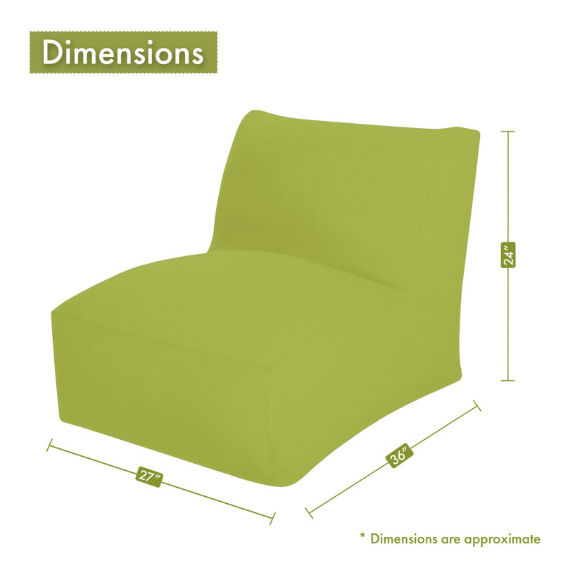 Glanville Bean Bag, Yellow