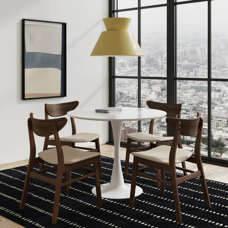 Ensemble repas pour 4 personnes Cobos, Blanc