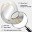 Miroir mural moderne or et blanc Vortex II-1455173296