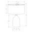 Lighting, H 24 ", lampe de table, contemporaine-1184763123-1184763122