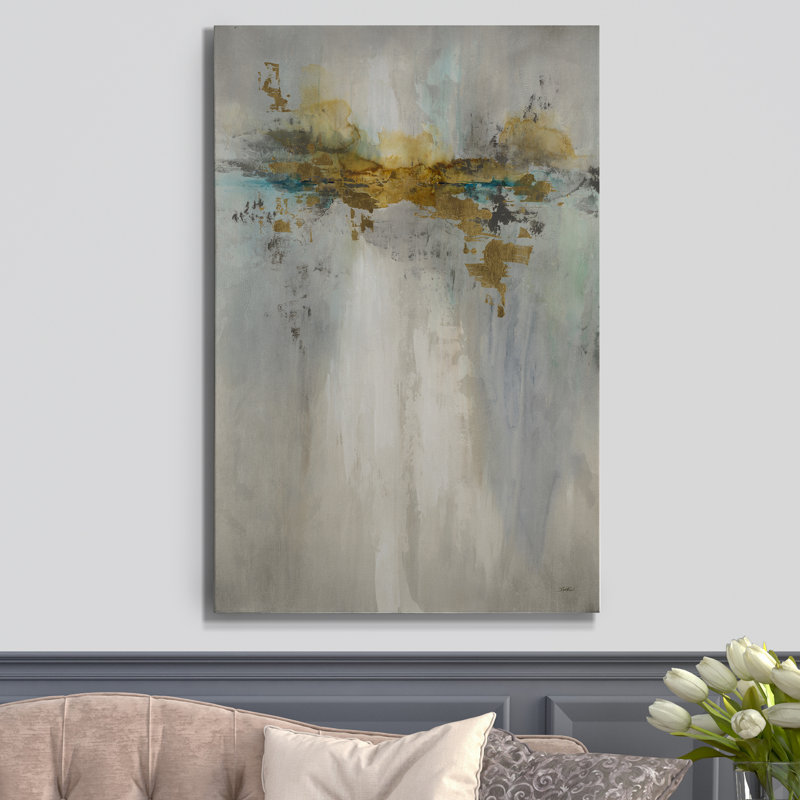 Rising Reflection - reproduction d'art sur toile tendue, H 40 po x l 30 po x P 1 po