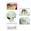 Arrangements floraux en soie dans un vase