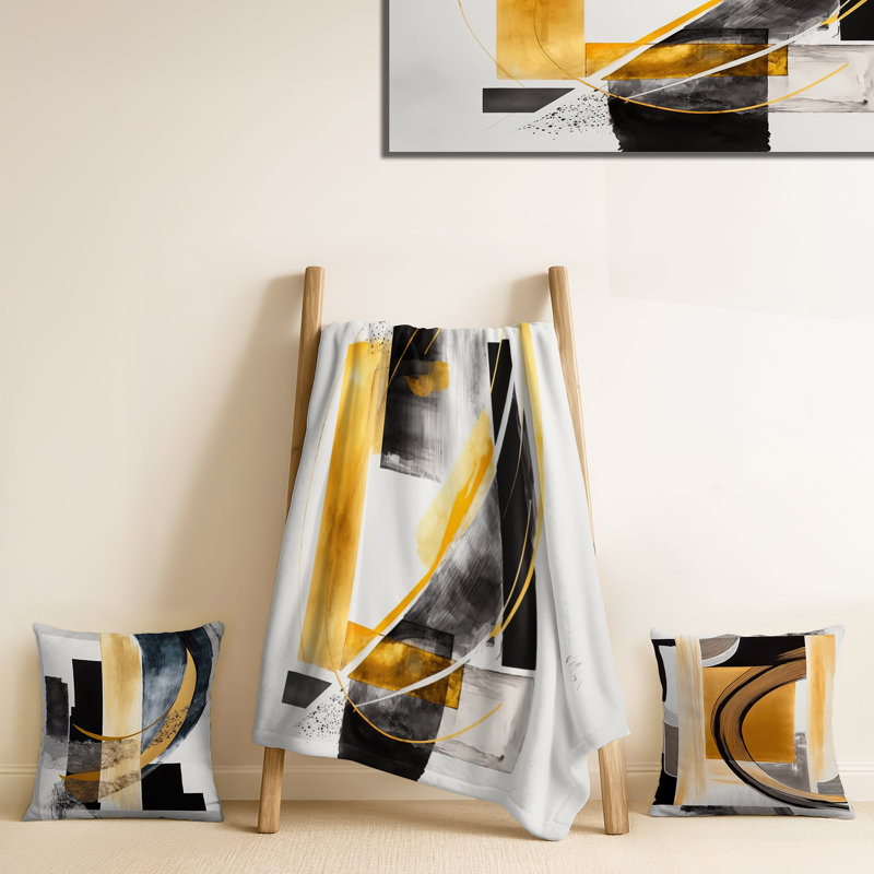 Couverture glamour Art Deco Abstract II - Abstract, Couverture seulement (1 pièce)