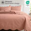 Couvre-lit matelassé doux en microfibre à ultrasons avec taies décoratives assorties-121264125-122440588