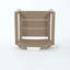 Fauteuils d'extérieur et de jardin en PEHD avec chaises au design moderniste-2082493010