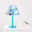 Lampe de table bleue 18,11 po McTeer