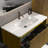 Integrated Glossy Ceramic Basin, Drain And Faucet NOT INCLUDED