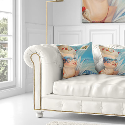 Coussin Venetian Romance - Portrait
