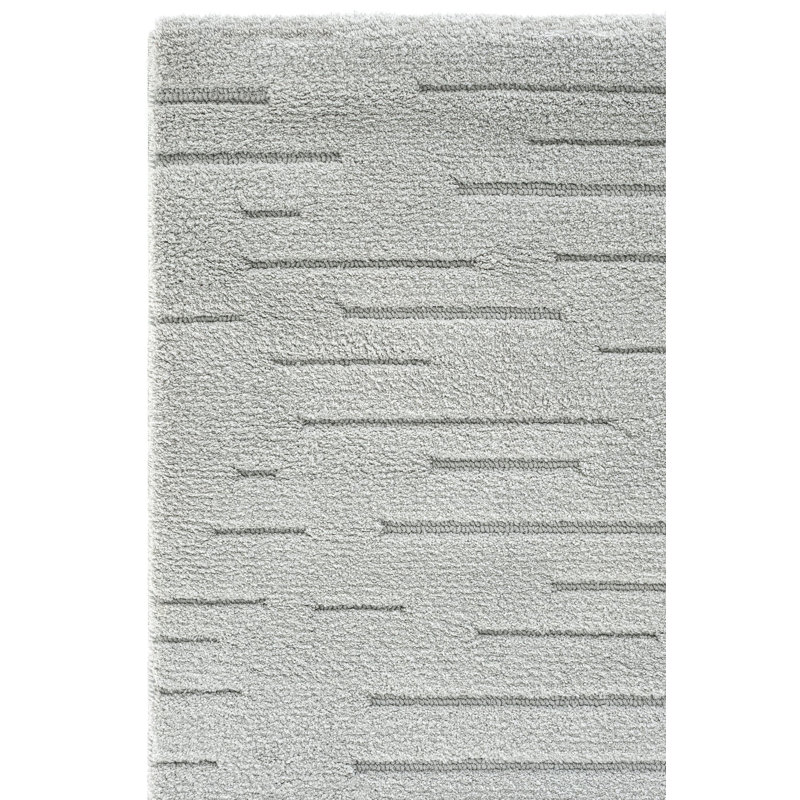 Ramiz Striped Machine Made Indoor / Outdoor Area Rug, Rectangle 6'6" x 9'6"