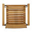 Chaise en bois et métal LARIS, chaise