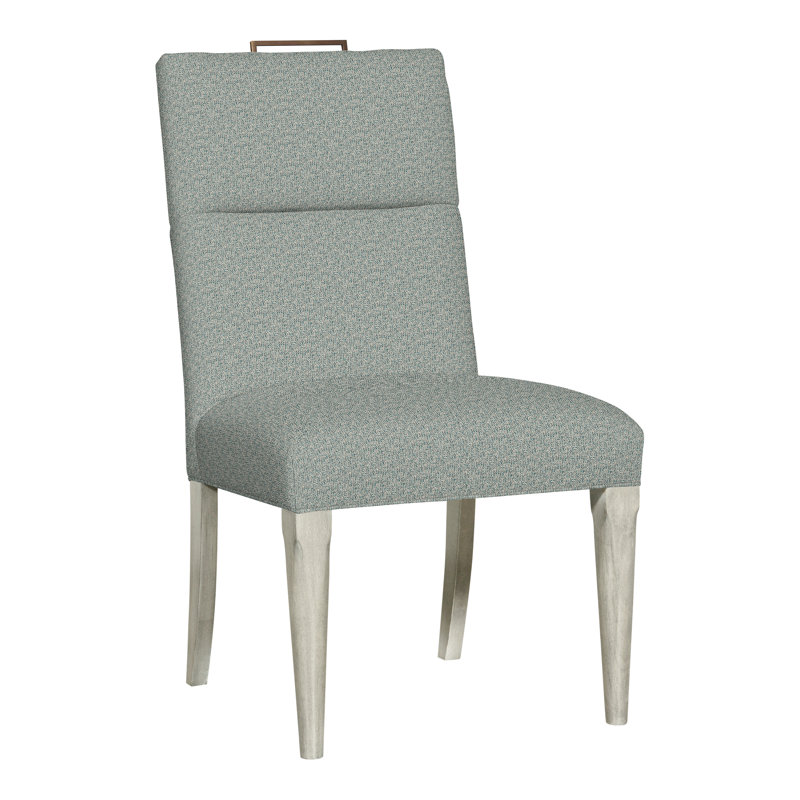 Brattle Road By Thom Filicia 20'' H Upholstered Side Chair, Tuck Water, Navajo